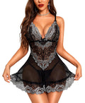 RSLOVE Sexy Lingerie for Women Lace Mesh Nightgown
