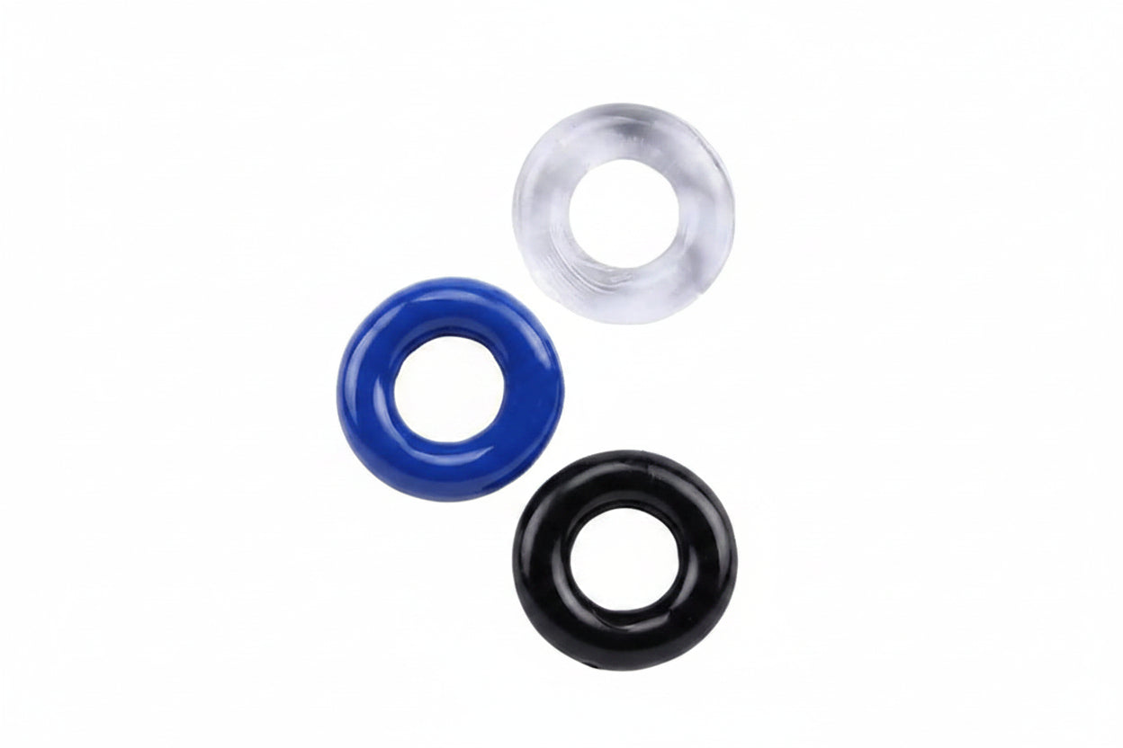 3-pack silikonringar