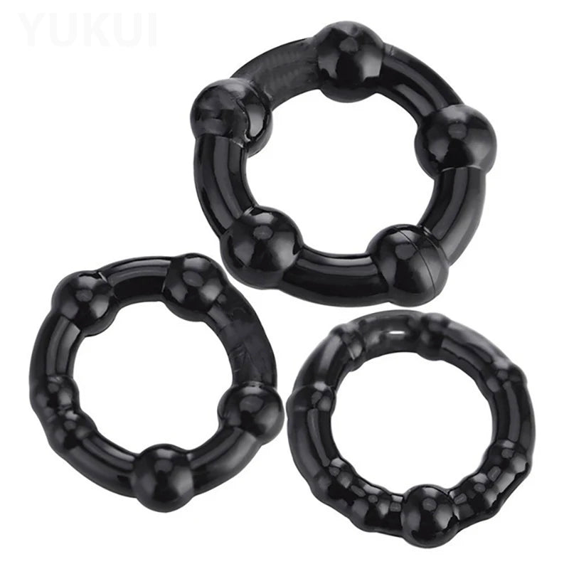 3-pack silikonringar