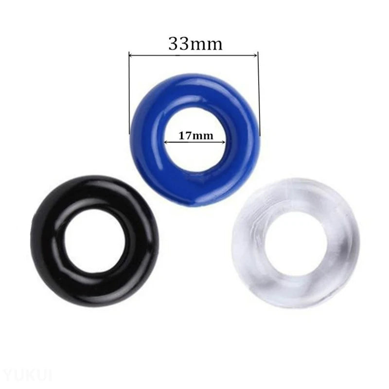 3-pack silikonringar