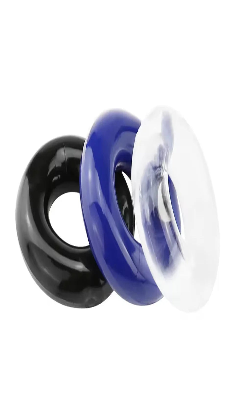 3-pack silikonringar