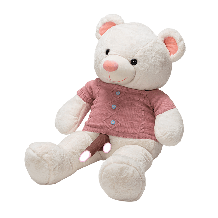 Diskret mjuk björn